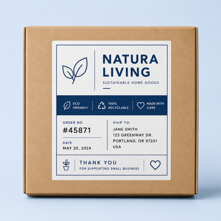 Address & Mailing Stickers: custom sticker printing by Migo
