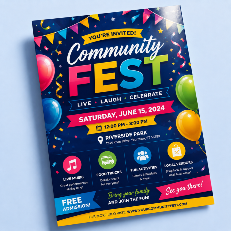 Event Flyers: custom marketing materials by Migo