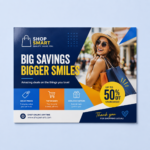 Custom full-color flyers printed on glossy paper