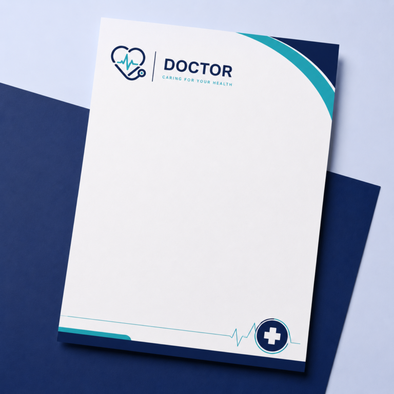 Letterhead: restaurant marketing materials by Migo