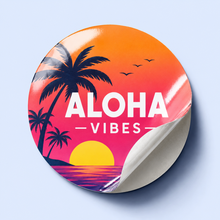 Logo Stickers: custom sticker printing by Migo