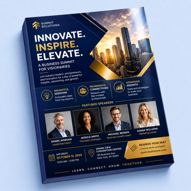Premium Flyers: custom marketing materials by Migo