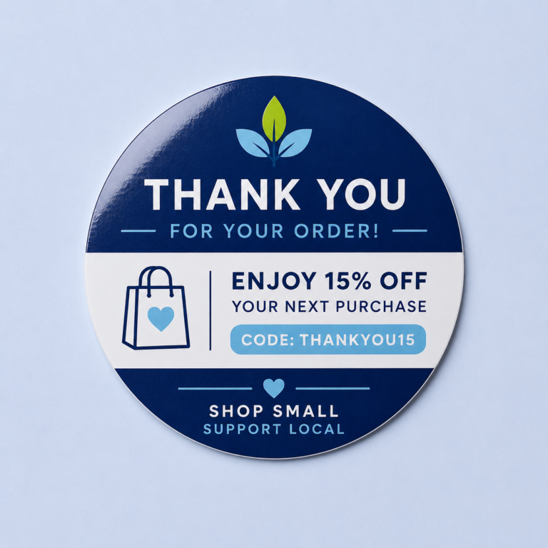 Promotional Stickers: custom sticker printing by Migo