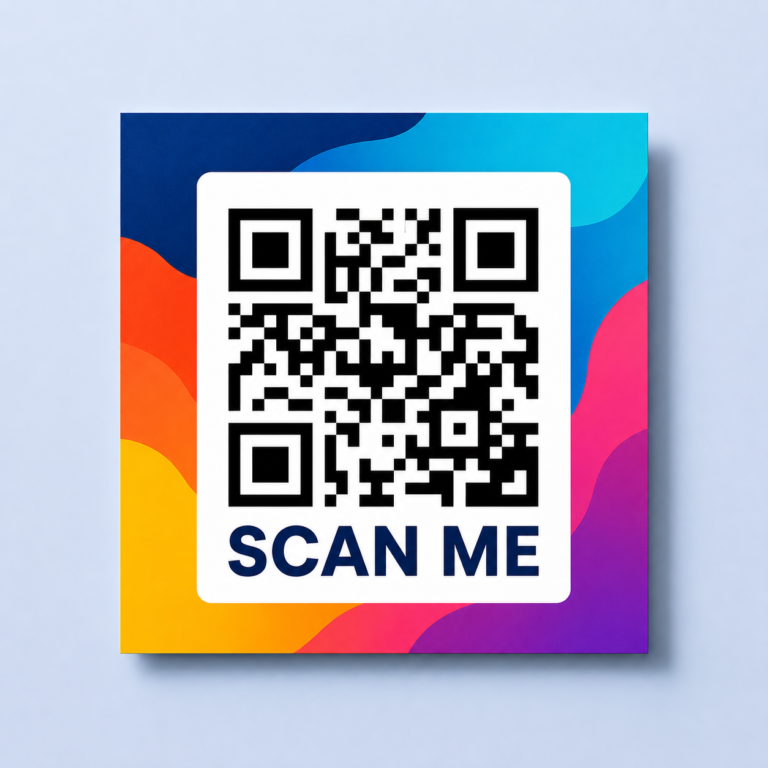 QR Code Stickers: custom sticker printing by Migo