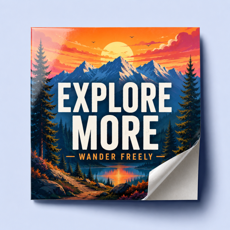 Square: custom sticker printing by Migo