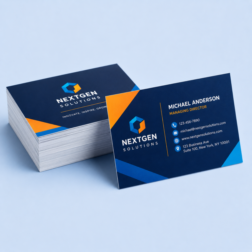 Standard business cards