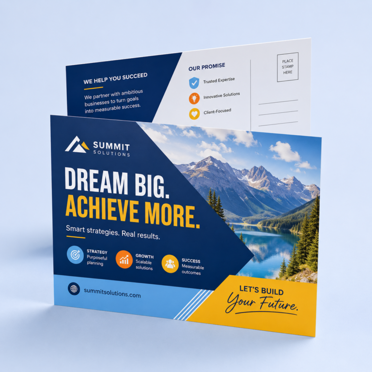 Standard Postcards: custom marketing materials by Migo