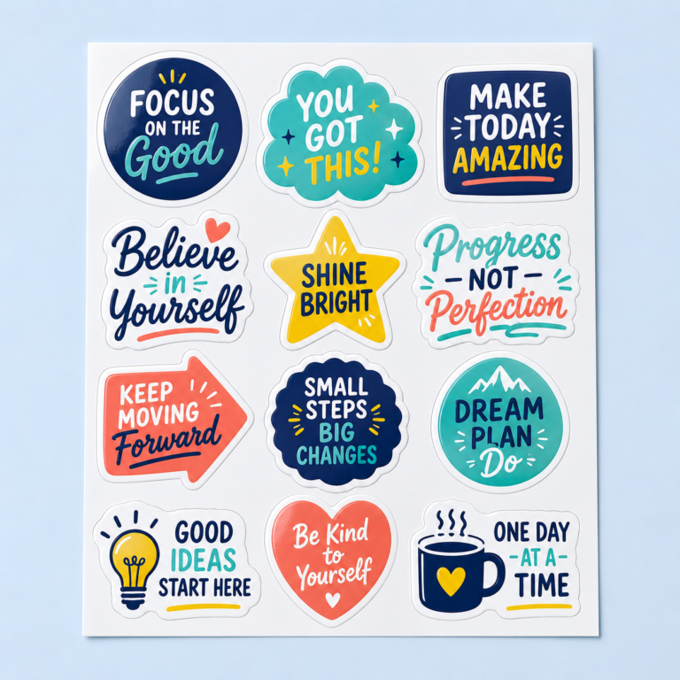Sticker Sheets: custom marketing materials by Migo