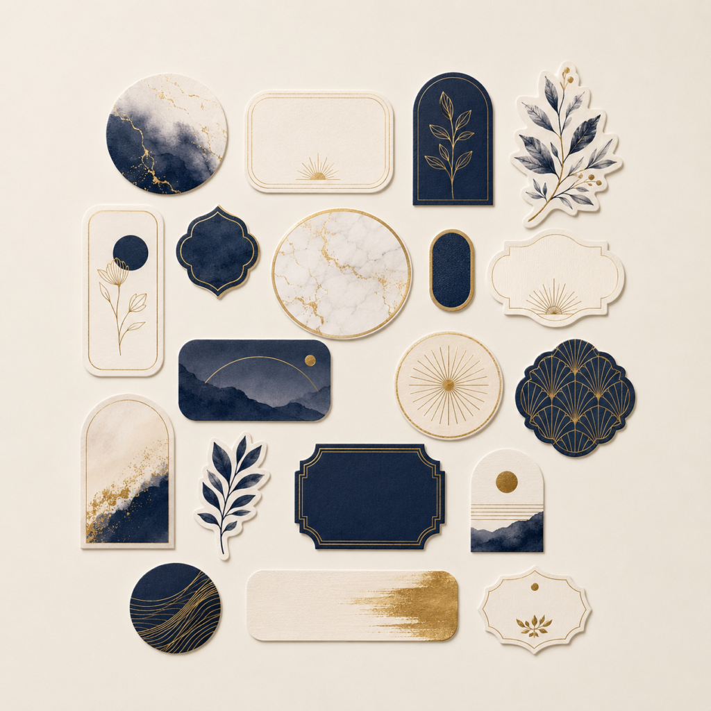 Custom die-cut stickers and labels by Migo Services